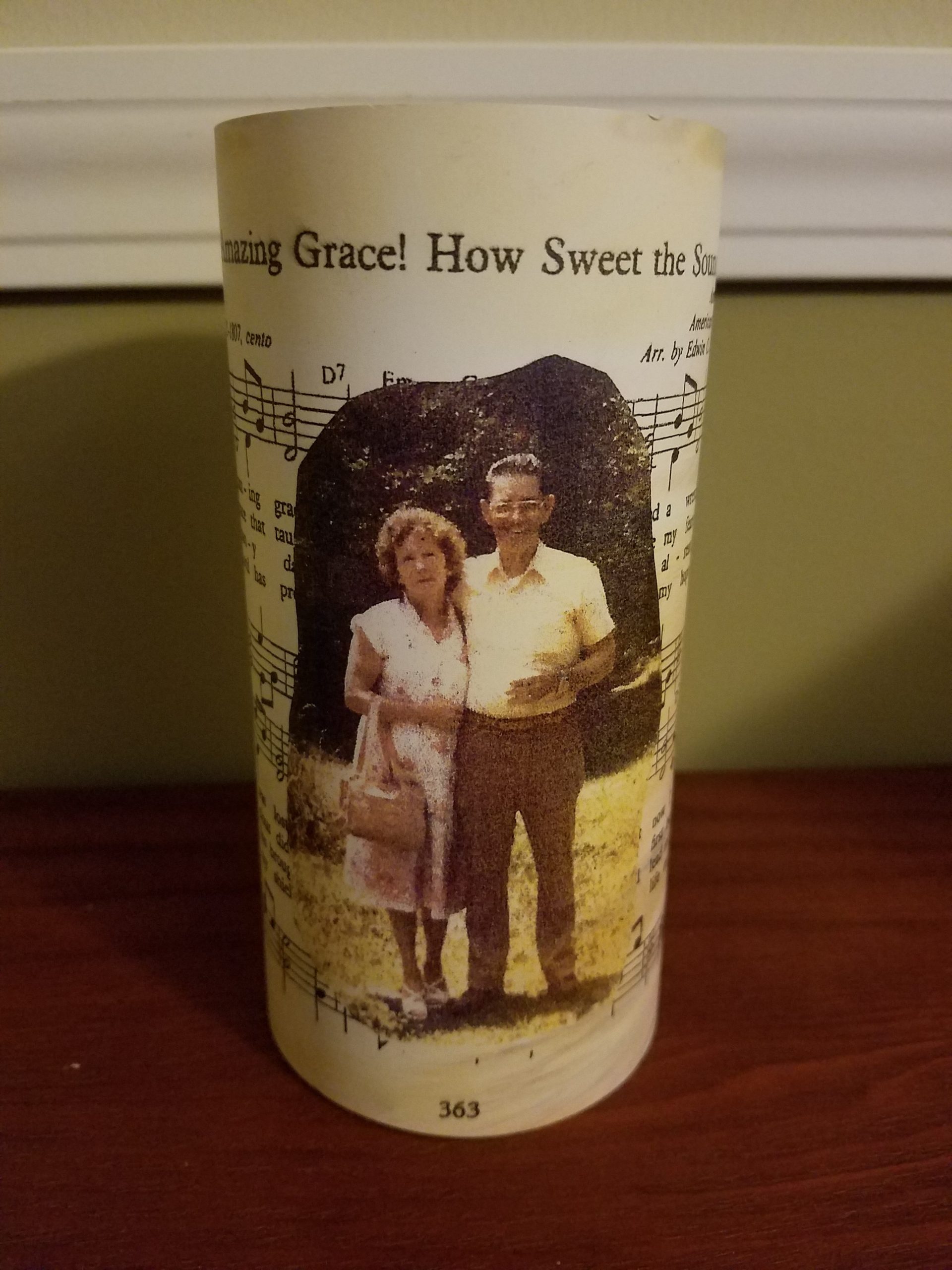 Custom Photo Memory Candle